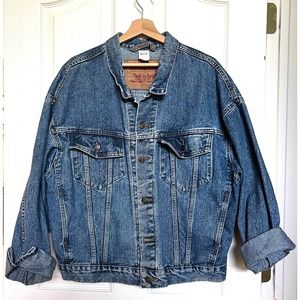 Levi’s Blue Denim Jacket Large Oversized